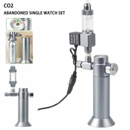 Аквариум DIY Регулятор CO2 Электромагнитный клапан Бульбашковый счетчик CO2 Маленькая газовая бутылка 3-8UNF Аквариум CO2 Редукционный клапан