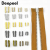 10/30 комплектов Deepeel 3 # 5 # 8 # 10 #   Металлические нескользящие застежки-молния, ремонтный комплект для пальто, одежда, стопор для молнии, аксессуары для шитья и рукоделия