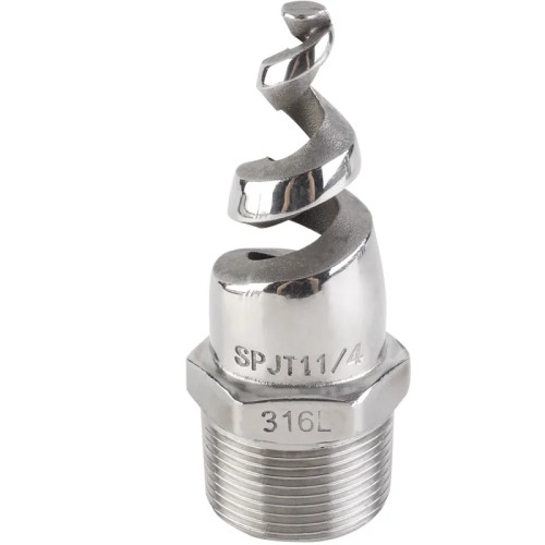 1/4"-1"(DN8-DN25) BSP304 Спиральный конус из нержавеющей стали Распылительная насадка для удаления пыли для орошения сада и газона