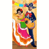 Cinco de Mayo Fiesta Пара фото дверной баннер для вечеринок, украшений, мексиканской тематической фиесты, вечеринок или фестивалей
