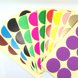 120 шт./лот, наклейки диаметром 5 см, липкие заметки, милые канцелярские товары, подарочная упаковка для скрапбукинга, уплотнительные наклейки для упаковки печенья/конфет