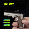 Новая модель пистолета 1:3 Colt 1911, брелок для пистолета, съемный чехол из сплава, игрушки, украшения, ремесла, фигурки и миниатюры