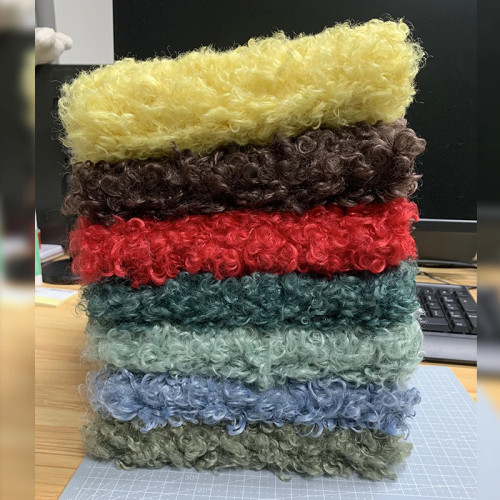 40x45 см 1 шт. Новая ткань для Тедди плюшевая мягкая гранулированная плюшевая ткань «сделай сам» материал ручной работы Одежда Игрушка овечья шерсть ткань