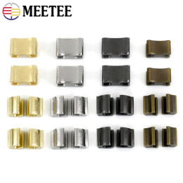 50/100 шт. Meetee 3 #   5 #   Металлический U-образный стопор, ремонтный комплект для молнии, зажим для хвоста, нескользящий концевой замок, аксессуары для шитья своими руками, портновские инструменты