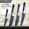 Кухонные инструменты Grandsharp, 4 шт., набор кухонных ножей Nakiri, ножи Santoku Kiritsuke, 67 слоев, кухонный нож из дамасской стали