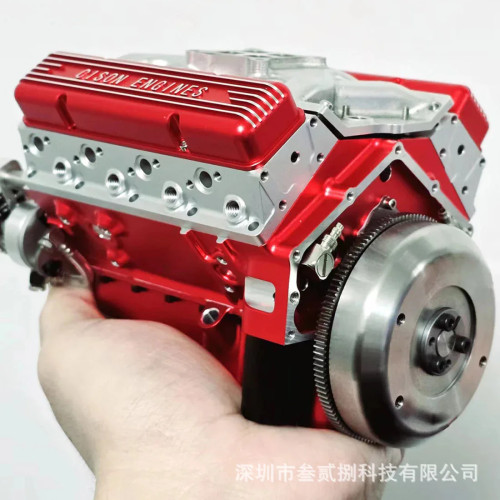 Модель двигателя CISON OHV V8, материал из смолы, миниатюрный образовательный комплект дисплея для коллекции и подарков для хобби своими руками