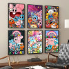 Удивительный Забавный постер W-world Of Gumball аниме плакаты клейкие HD качество настенные художественные Ретро Плакаты для дома Kawaii декор комнаты