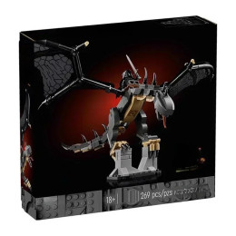 MOC-40693 Властелин колец, черный дракон, мой борь, зверь, строительные блоки, модель «сделай сам», кирпич, образовательная настольная игрушка, Christas, подарок для взрослых