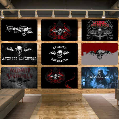 90x150 см 3X5 футов A-Avenges Sevenfolds Heavy Rock Band флаги полиэстер с принтом баннер для украшения