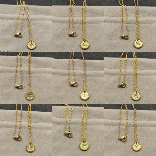 2024 модное ожерелье высокого качества DY, легкое роскошное универсальное ожерелье с буквами, праздничный подарок для пары, идеальный подарок
