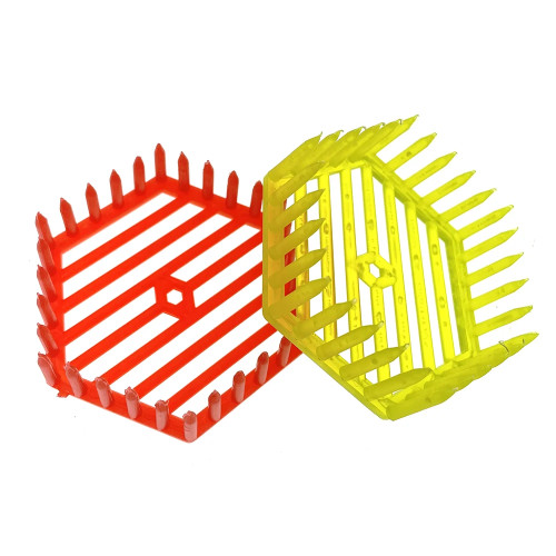 4 шт., пластиковые пчелы, в виде клетки