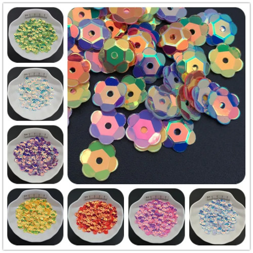 Пайетки для шитья, обуви, шляпы, детских поделок, 30 г, 8 мм