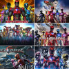 Мультяшная тема Power&Ranger, детский баннер на день рождения, фон для украшения комнаты на день рождения, реквизит, подарки для детской вечеринки