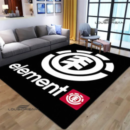 Ковер с принтом E-Element для скейтборда и логотипа нескользящий ковер украшение для спальни уличный ковер коврик для йоги украшение для спальни подарок на день рождения