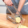 Машина для резки картофеля, многофункциональная ручная машина для резки овощей из нержавеющей стали, инструмент для резки картофеля, огурца, фруктов и овощей
