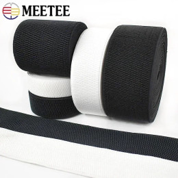1/3/5 м Meetee 2,5-10 см эластичная лента для шитья, резиновые ленты толщиной 2,2 мм, лямка для сумки, ремень, эластичные ленты, аксессуары для одежды «сделай сам»