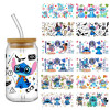 Miniso Disney стежка 16 унций DTF наклейка чашки крутая персонализированная УФ-обертка переводная наклейка пользовательские этикетки DIY логотип самоклеящиеся