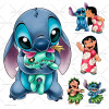 Нашивка Disney Stitch, мультяшные теплопередачи для детской одежды, наклейки на одежду, виниловая наклейка Iion для детской одежды, подарок «сделай сам»