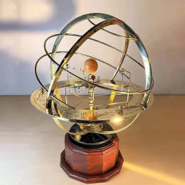 Модель солнечной системы Grand Orrery, металлическая механическая модель солнечной системы, украшение для астрономии, коллекционные подарки, офисный декор