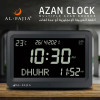Цифровой будильник, 8 звуков, Al-Fajia, большой ЖК-экран, настольный азан, календарь, мусульманская молитва, электроника, стол для спальни