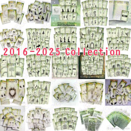 Штамп 2016-2025 Рождество Хэллоуин Сад Мыши Совы Тыква Животное Дерево Цветочная Коллекция Штампы Трафарет Diy Записки Ремесло
