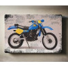 1p, Yamaha IT250j мотоциклетный металлический плакат - CollectableTin Sign - размер 20x30 см