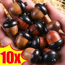 10/1 шт., деревянные коробки для таблеток