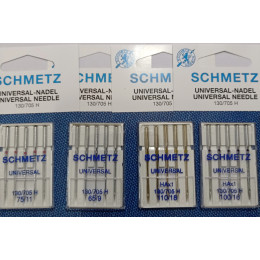 5шт иглы SCHMETZ UNIVERSAL HA x 1,130/705H, размер 15x1 # 9 # 11 # 12 # 14 # 16 # 18. для певицы Джуки брат bernina pfaff janome