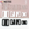 20/50 комплектов Meetee 10-25 мм, пластиковые пряжки, бюстгальтер, нижнее белье, регулятор ремня, застежка-бабочка, крючки для пуговиц, аксессуары для шитья своими руками