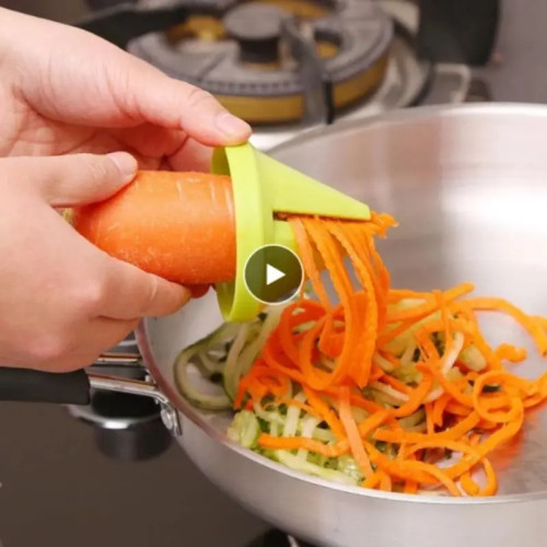 Многофункциональный вращающийся кухонный слайсер для овощей и фруктов, устройство для резки проволоки, ручной спиральный конус для картофеля, вращающиеся инструменты