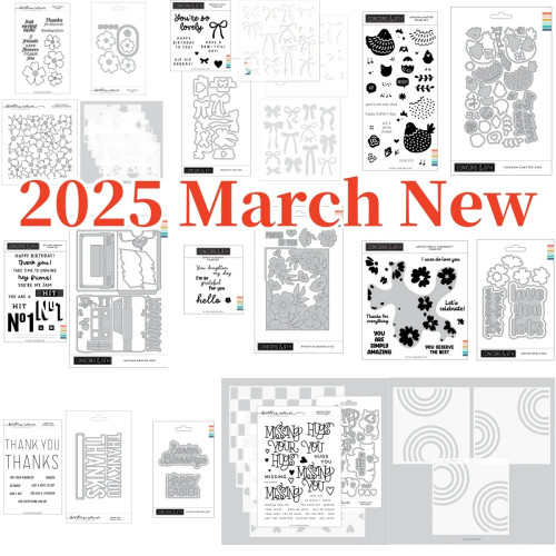 Новинка 2023 года, пасхальная курица, весенний цветок, прозрачные штампы, металлические штампы, трафарет, горячая фольга для DIY, шаблон для скрапбукинга, карты, поставки