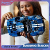 Технический MOC 42154 GT, спортивный автомобиль, строительные блоки, масштаб 1:12, сборка гоночного автомобиля, модель, кирпичи, игрушки для детей, взрослых, подарки