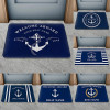 Добро пожаловать Aboaro Your Boat Name Since Floor Mat Персонализированный морской ковер Дверной коврик Входной ковер для ванной комнаты Добро пожаловать Коврик