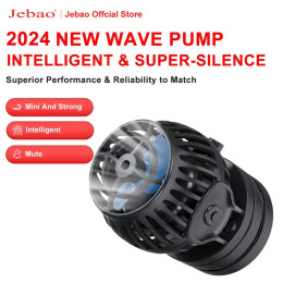 Jebao Jecod New EOW Aquarium Wave Maker Водяной насос Фильтр 12 В 24 В Фонтанный насос Аквариум WIFI Сверхтихая частота Смарт-насос