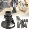 Dremel вращающаяся многофункциональная направляющая для резки, набор фрез из быстрорежущей стали, Набор насадок, маленькая электрическая мельница в сборе