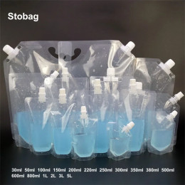 50/20 шт., прозрачные пакеты StoBag для хранения пивных соков
