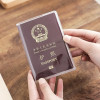 1 шт., обложка для паспорта, водонепроницаемый чехол из ПВХ для кошелька для паспорта, деловой держатель для кредитных карт, защитный чехол, настольный органайзер