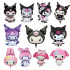 Мультфильм аниме Sanrio Kuromi Melody фольгированные шары для девочек с днем рождения, вечерние гелиевые шарики, украшение для душа