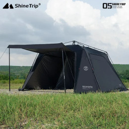 ShineTrip Auto навес-купол Series, навес с серебряным покрытием, Большая водонепроницаемая палатка для кемпинга, быстрая установка