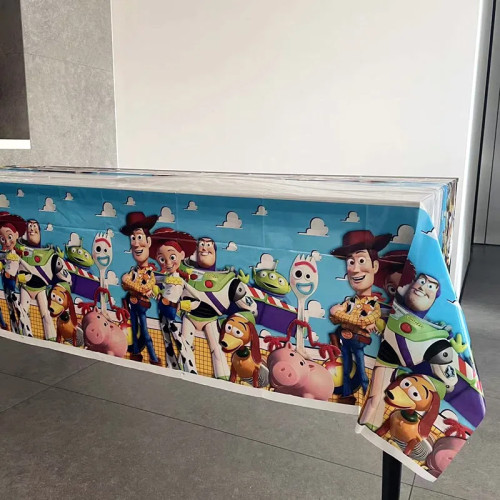 1 шт. 108*180 см Toy Story одноразовая пластиковая скатерть скатерть для украшения вечеринки