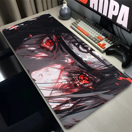 Коврик для мыши 900x400 XXL Коврик для мыши Декор для ноутбука Удлиненный N-narutoS Itachi Uchiha Коврик для мыши Коврик для клавиатуры ПК Негабаритный коврик для стола