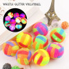 LAMGOOL Светящийся шар Игрушка для собак Led Puppy Bouncy Chew Dog Ball Молярная игрушка Цветной световой шар для домашних животных Интерактивные игрушки для кошек Маленькие собаки