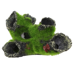 Разведение смолы, скрывающая пещера, декоративный реквизит, укрытие для разведения деревьев, поделки, художественное обитания, ландшафтный дизайн, декор для аквариума, ландшафтный дизайн