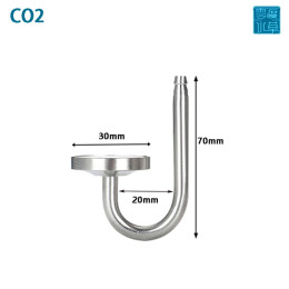 ZRDR аквариумный распылитель CO2 аквариум CO2 генератор регулировка давления редукционный клапан CO2 диффузор водный завод распылитель CO2