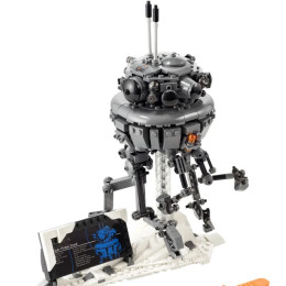 MOC Stock Императорский зонд, дроидный 75306, модель кирпича, креативная идея, обнаружение робота, строительные блоки, игрушки, подарки для детей и мальчиков