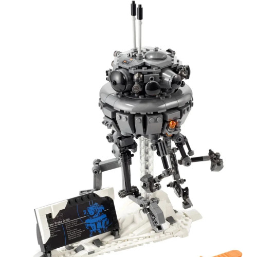 MOC Stock Императорский зонд, дроидный 75306, модель кирпича, креативная идея, обнаружение робота, строительные блоки, игрушки, подарки для детей и мальчиков