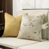 Китайская наволочка Lucky Cloud Jacquard Yellow, декоративная подушка для дивана 45x45, Ретро Декор для гостиной, дома, стула