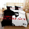 Комплект постельного белья Tony Montana Scarfaces для мальчиков и девочек, пододеяльник размера Twin Queen, наволочка, кровать для детей и взрослых, домашний текстиль, текстиль