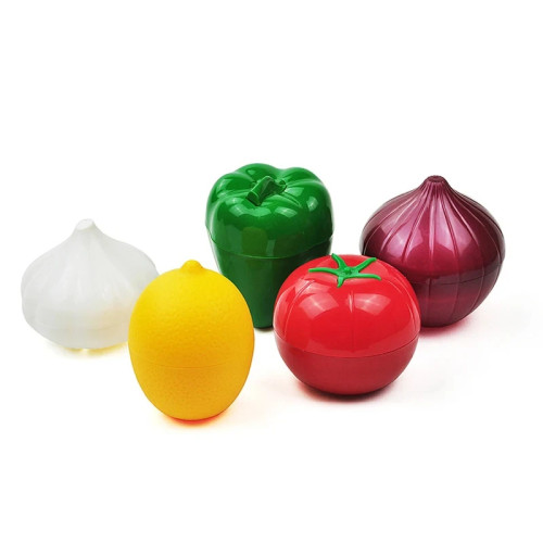 Leeseph Food Savers авокадо хранители контейнер для хранения лука лимонный перец помидор чеснок креативный кухонный холодильник гаджет