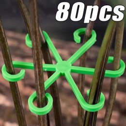 80/4 шт. держатель для поддержки стебля растений Alocasia Monstera держатель для поддержки листьев виноградная лоза крепежные зажимы для скалолазания инструменты для садовых растений